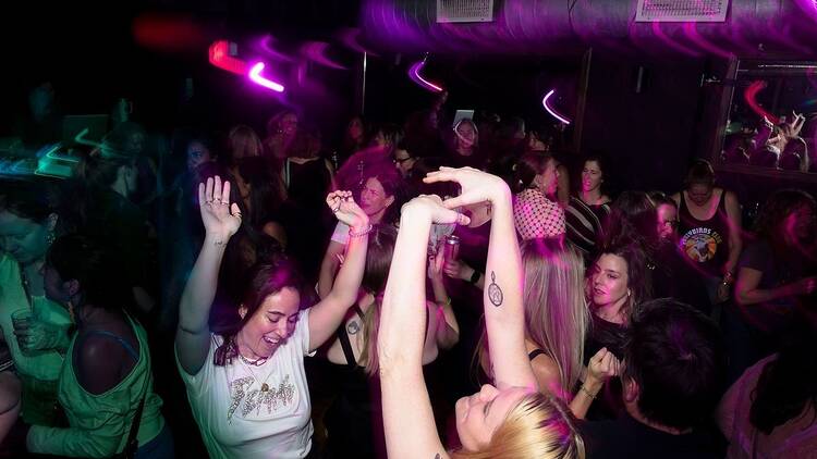 Women dancing at Earlybirds Club