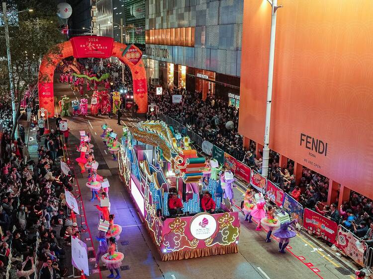 Chinese New Year Night Parade 2025