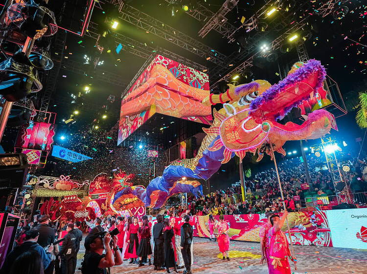 Chinese New Year Night Parade returns to Tsim Sha Tsui for the Year of Snake