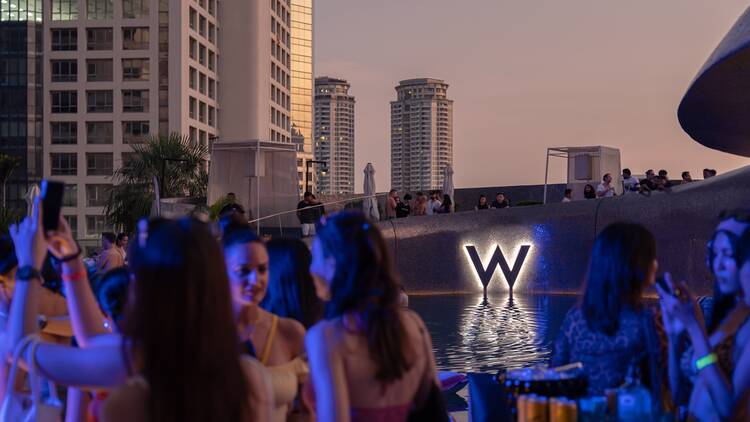 Sunset Splash at W Bangkok 