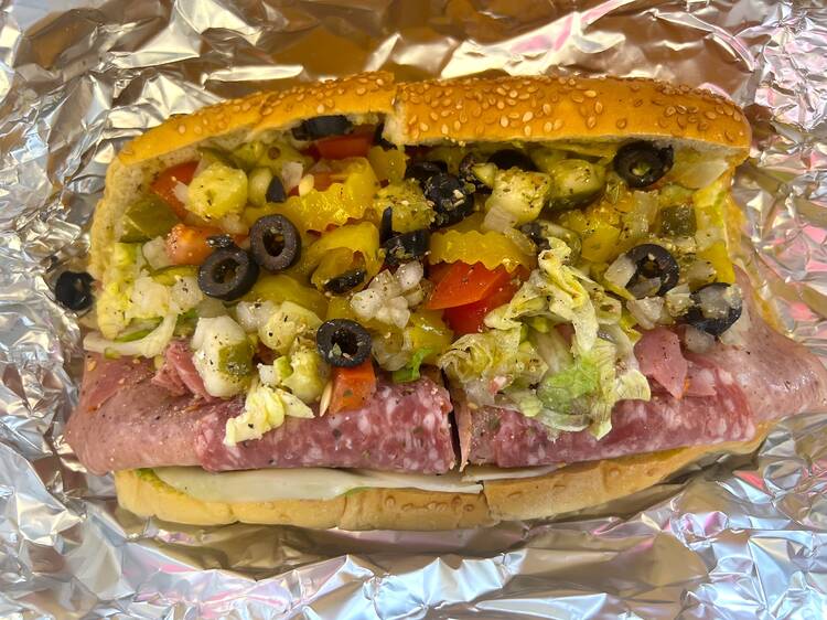 The LA Pastrami at Dan's Super Subs