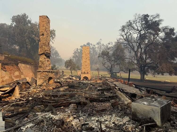 Historic buildings at Will Rogers State Historic Park destroyed in Palisades Fire