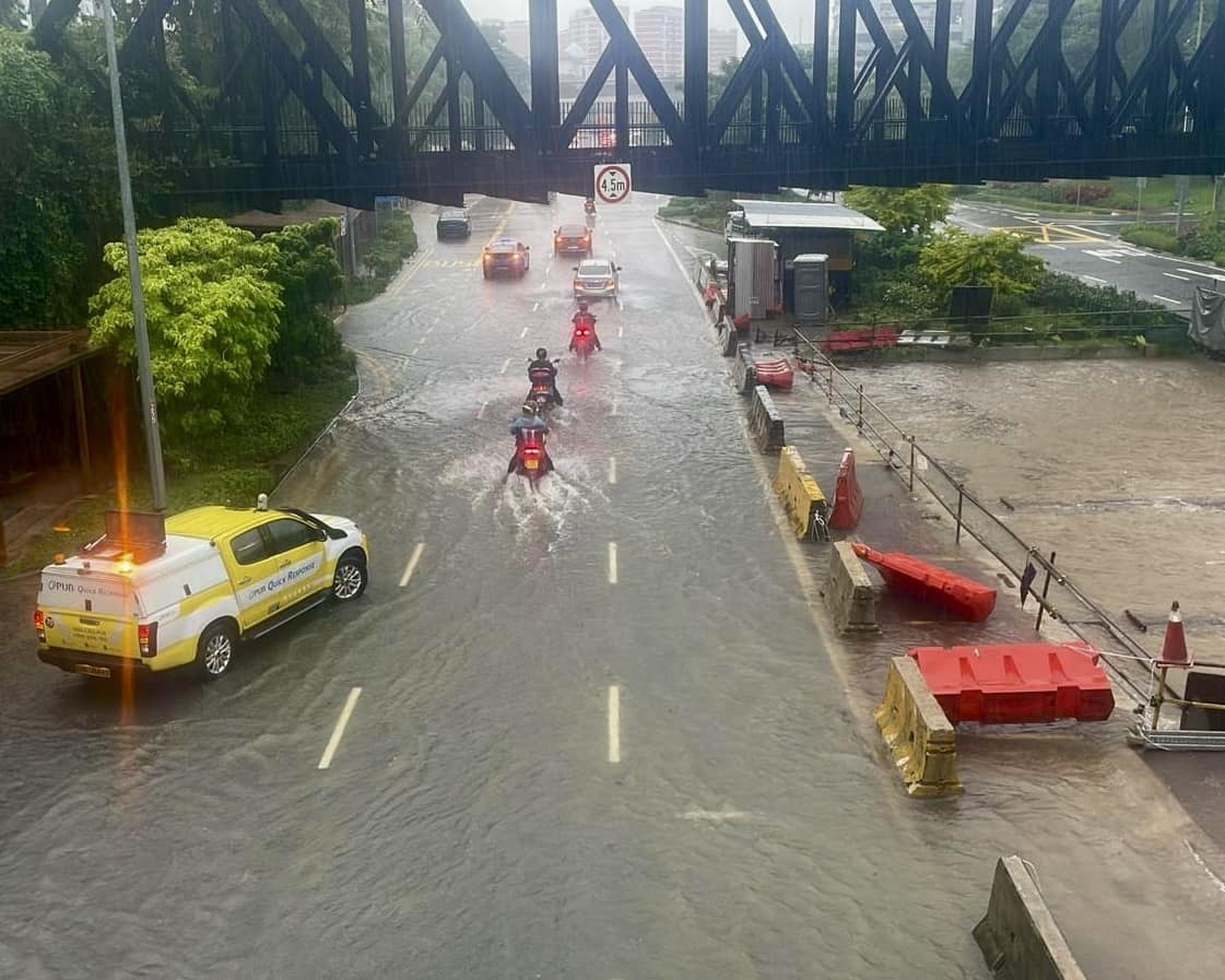 Flood in Singapore December 2024