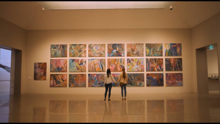 Explore an art gallery