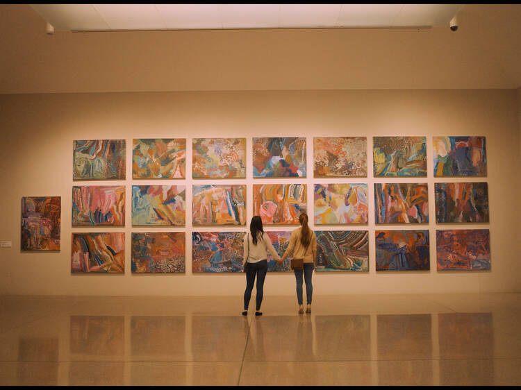 Explore an art gallery