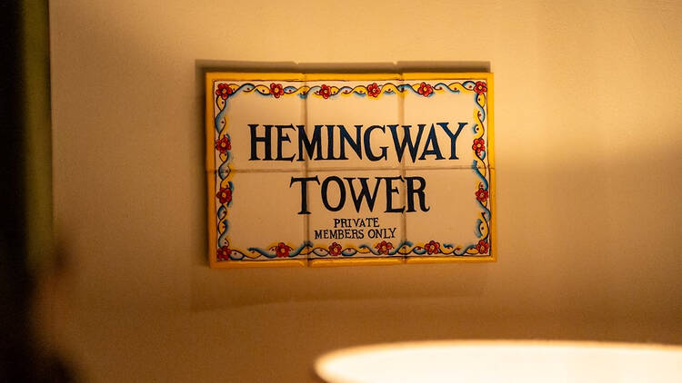 Hemingway Tower at the Surf Club