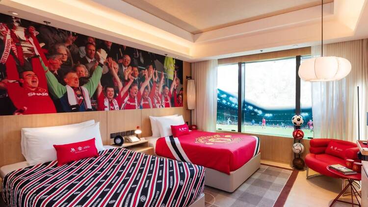 Manchester United Suite of Dreams Hong Kong Ocean Park Marriott Hotel