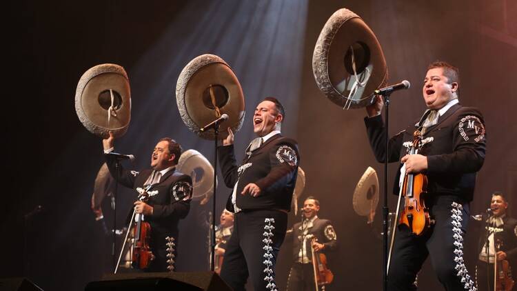 Mariachi Vargas de Tecalitlán en el Palacio de Bellas Artes