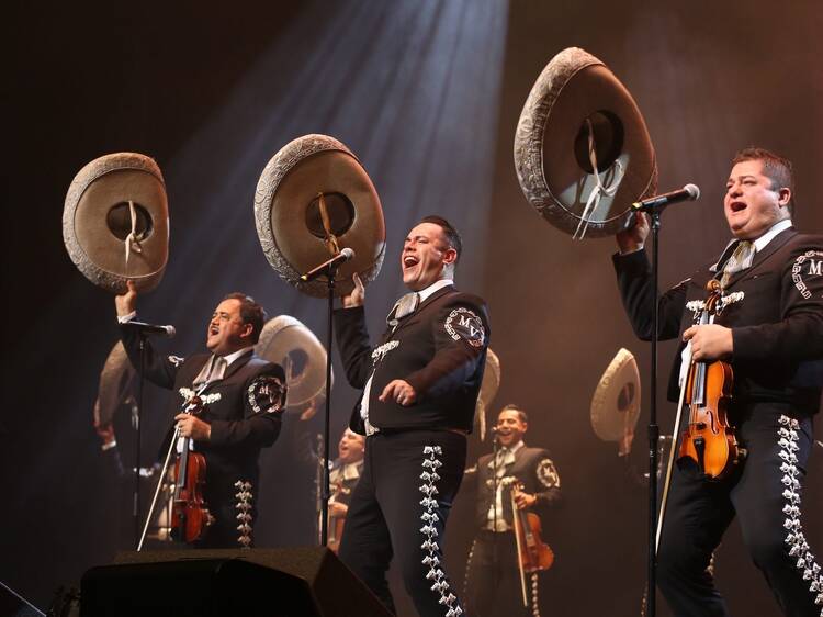 Mariachi Vargas de Tecalitlán en el Palacio de Bellas Artes