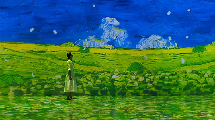 Van Gogh Inside: Love, Vincent painting