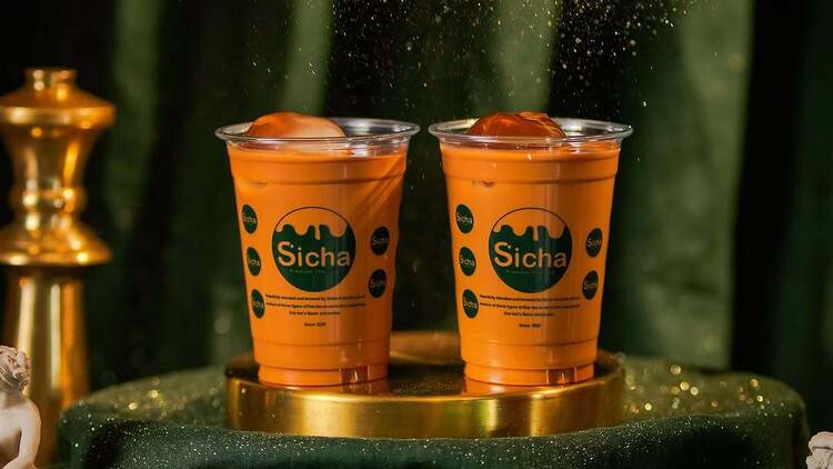 Sip refreshing Thai tea at Sicha