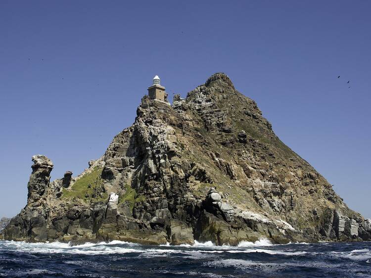 Cape Point viewed from False bay