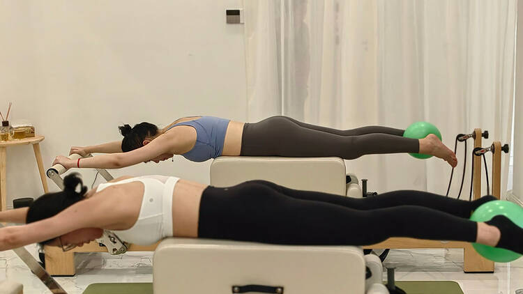 Reformer pilates at Satori