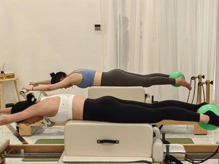 Reformer pilates at Satori