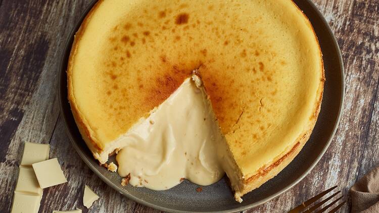 Tradicional tarta vasca de queso de Joaquín Vasco