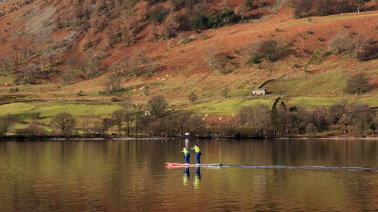 Paddleboard on Ullswater lake