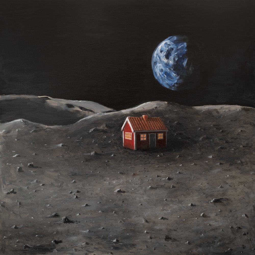 The Moonhouse by Mikael Genberg (Full canvas)