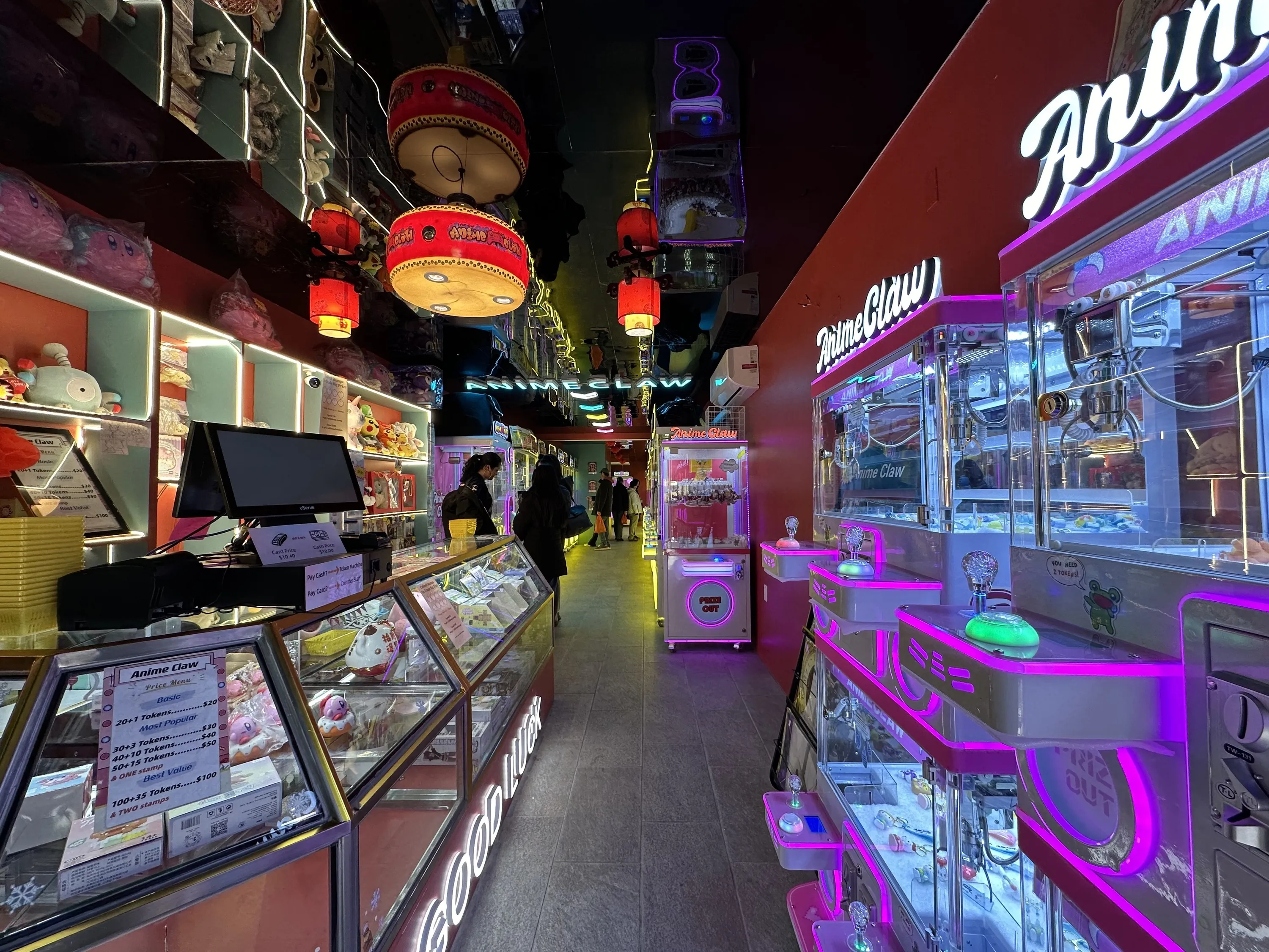 Anime claw machines