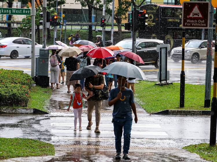 Rainy weather and thunderstorms in Singapore are expected to continue past January 23, 2025