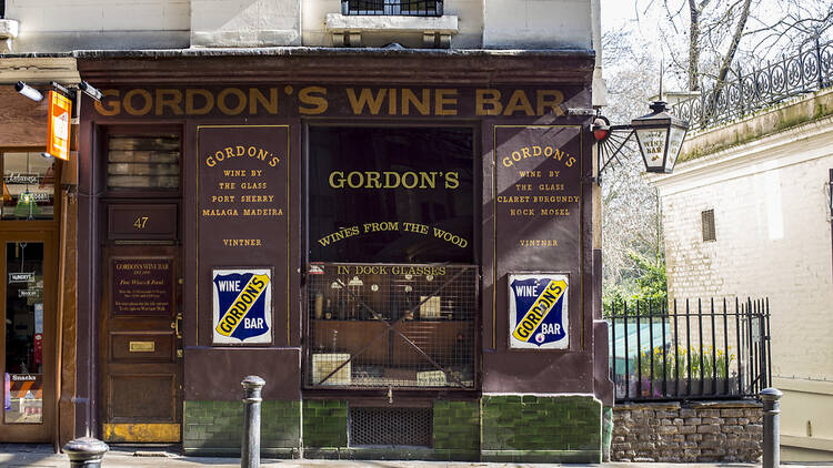 Gordon’s Wine Bar in London