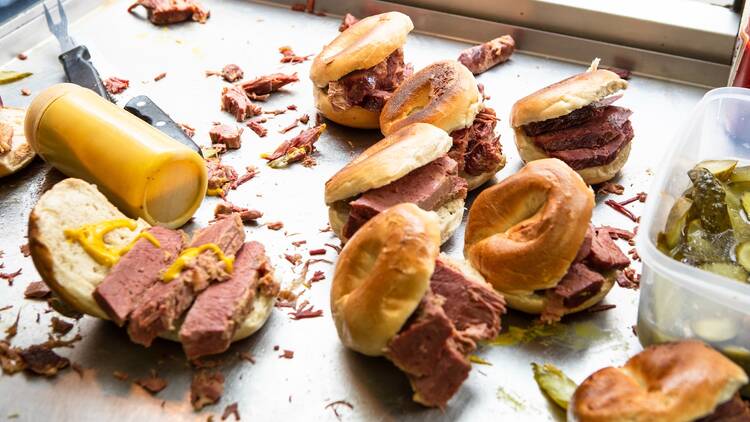 Swoon over salt beef, £6.50