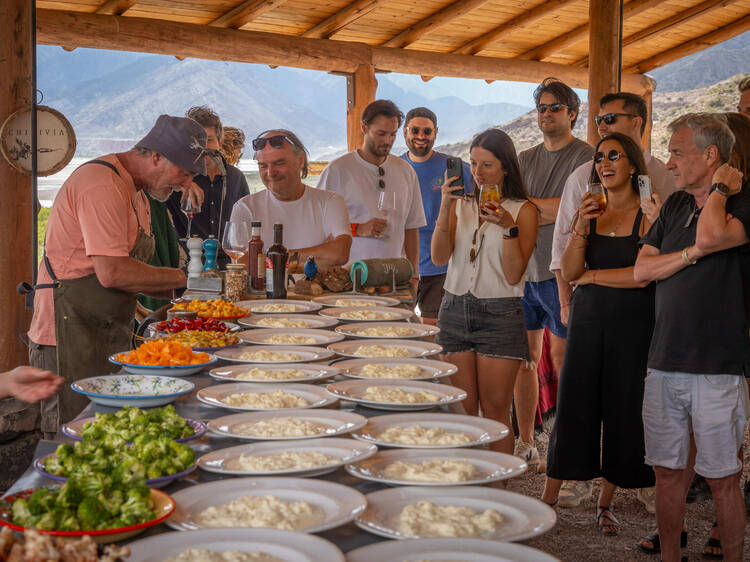 Experiencia Chirivía: un festín entre las montañas mendocinas