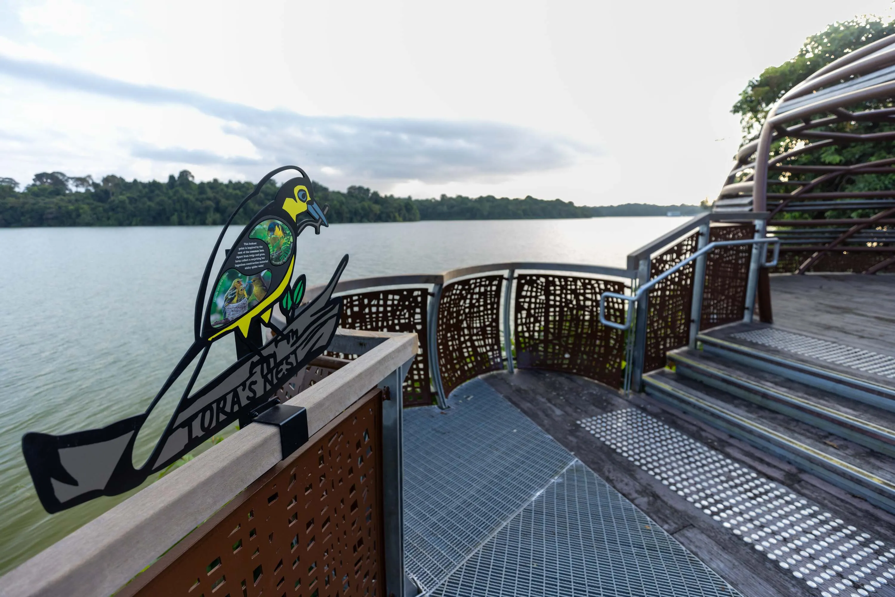 Mandai Boardwalk lookout point