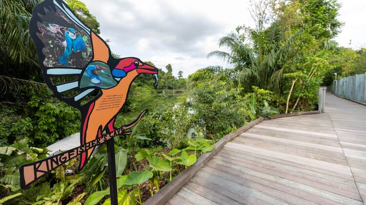 Mandai boardwalk entrance