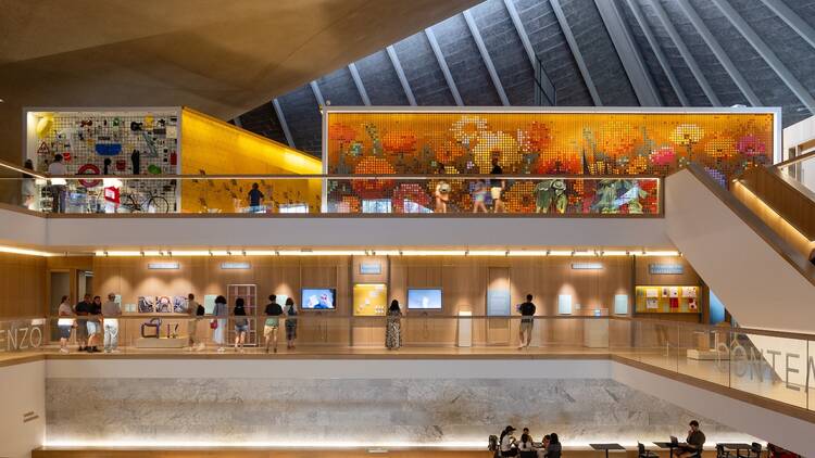 Interior of the Design Museum