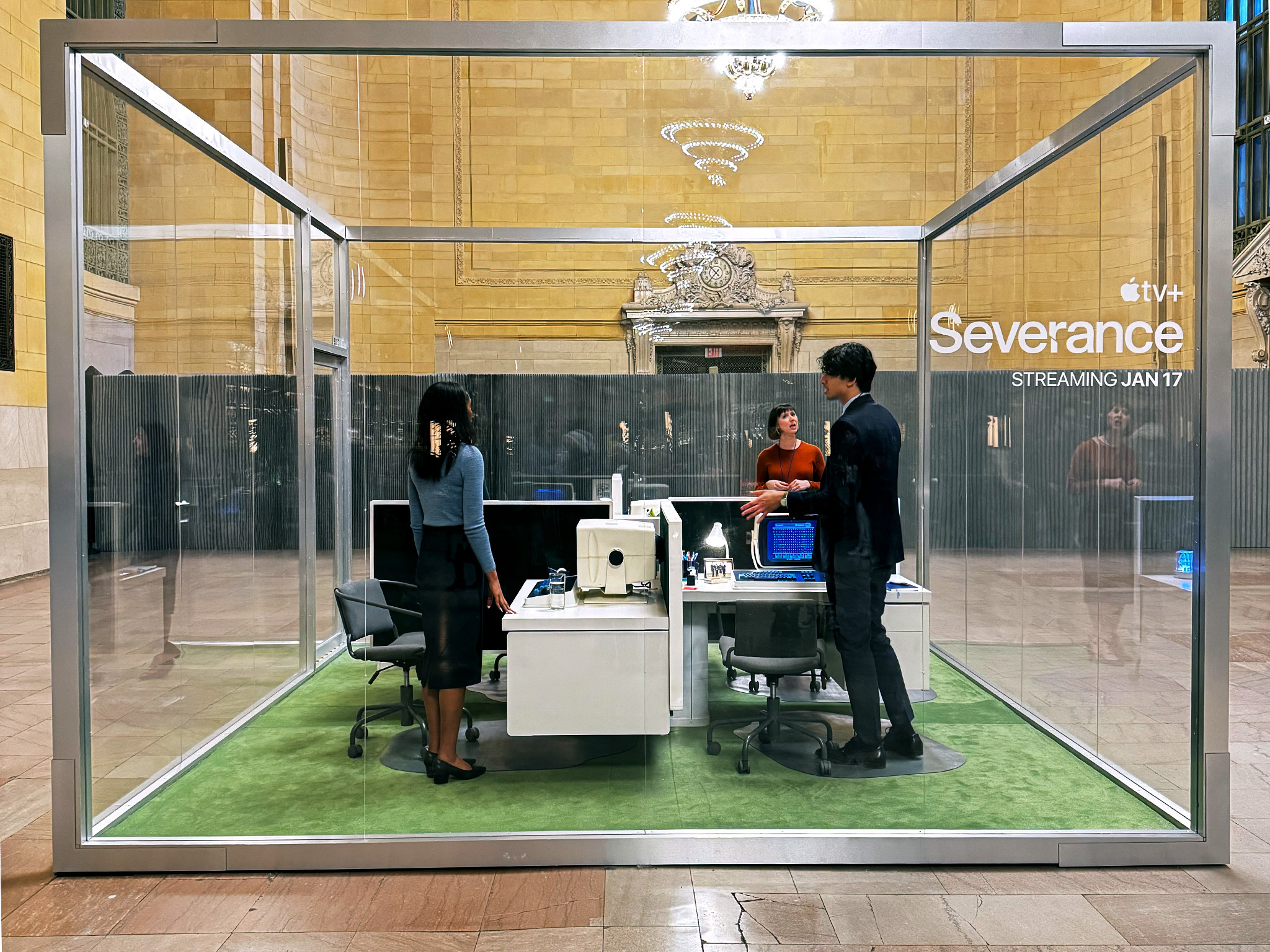 Here's the deal with that 'Severance' pop-up at Grand Central