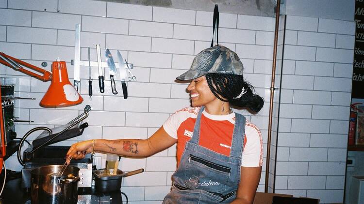 Magdalena O'Neal cooking