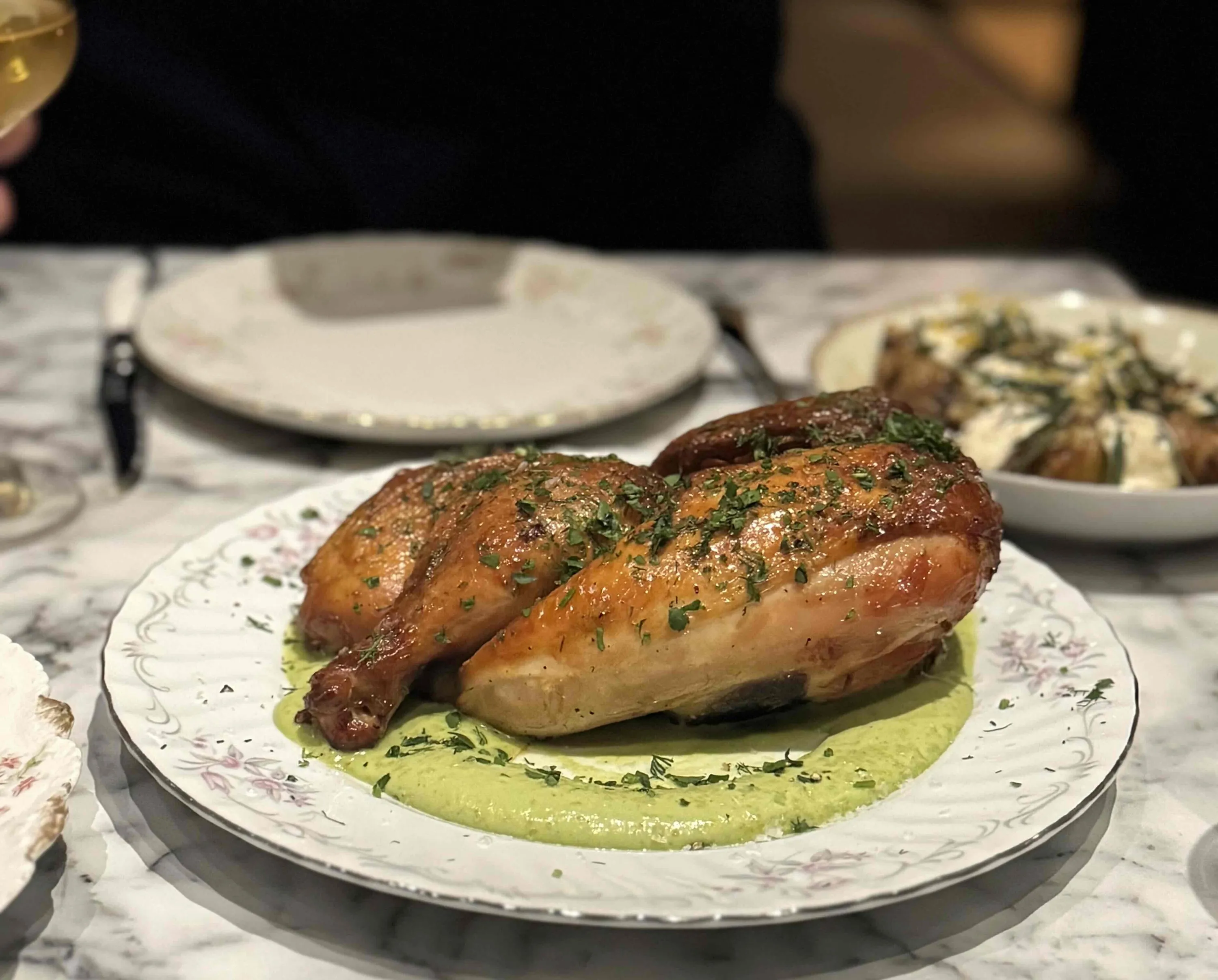 Half chicken