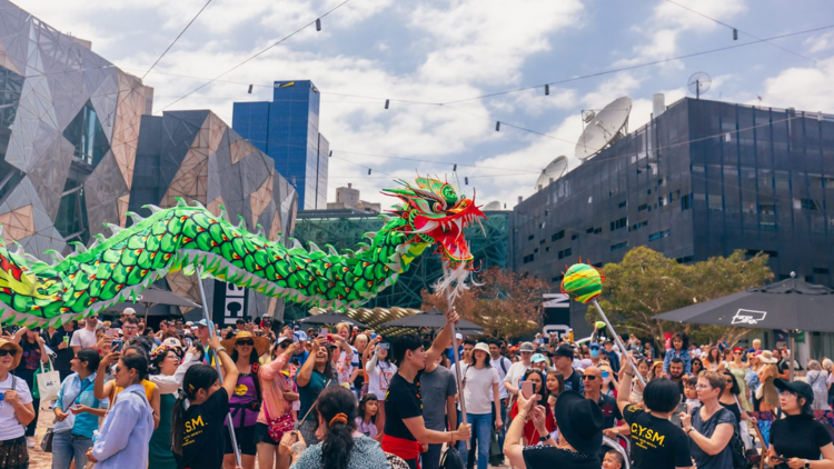 Catch colourful performances at Federation Square