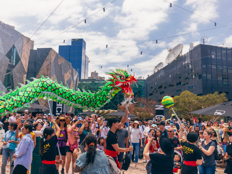 Catch colourful performances at Federation Square