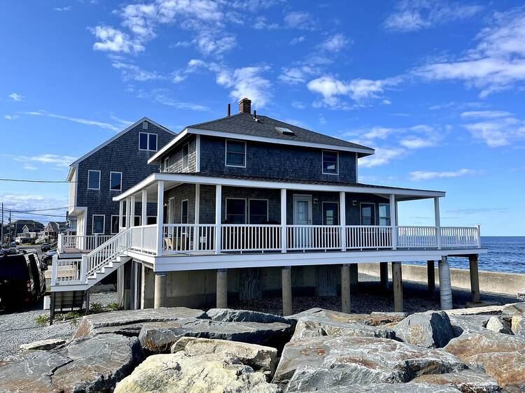 The harbor view home in Scituate