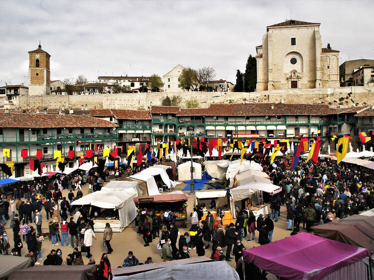 Vuelve el mercado medieval de Chinchón