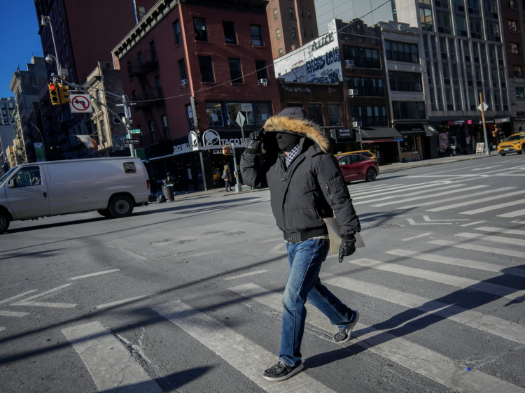 New York set for the coldest weather in two years