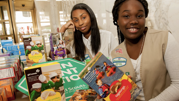 Girl Scouts in NYC