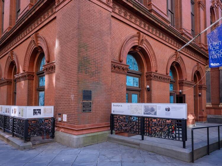 An exhibit about the legacy of slavery in Brooklyn