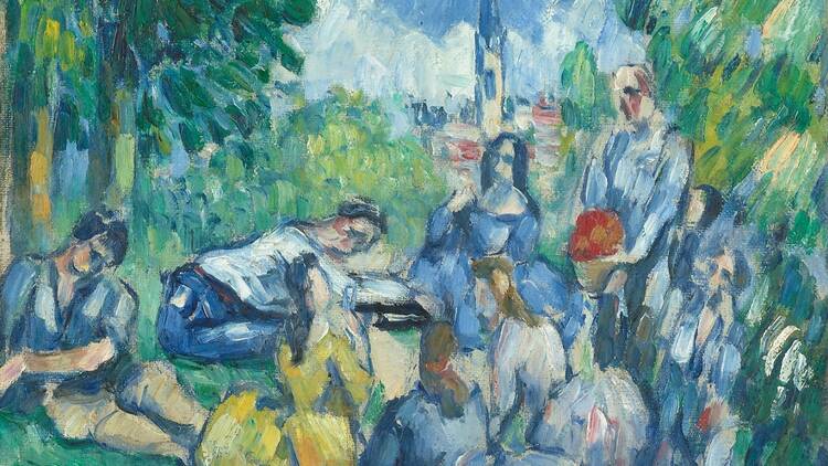 Lunch on the Grass by Paul Cézanne