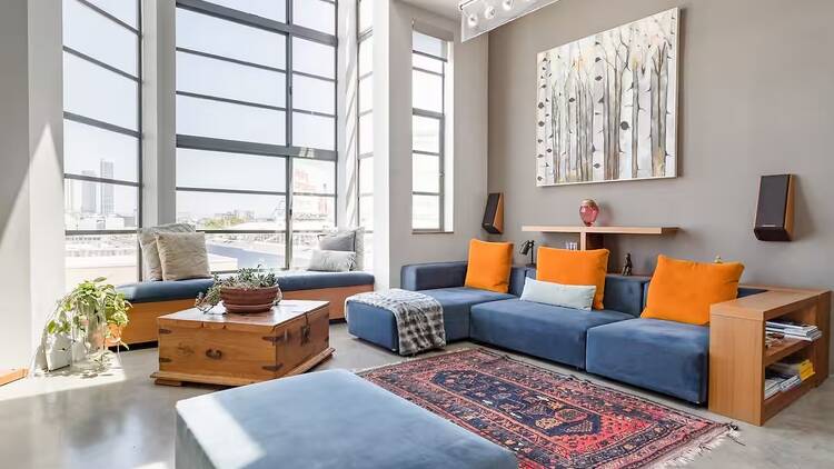 The skyline-view loft in SoMa