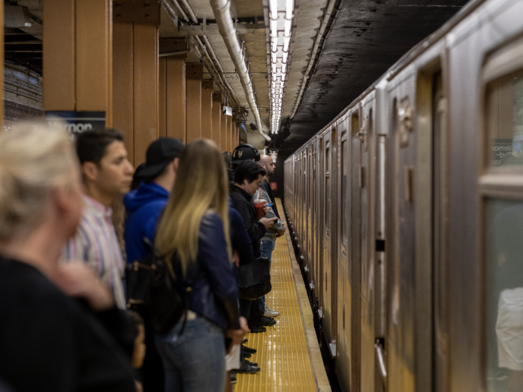 It's official: the B train was the most delayed subway in NYC last year