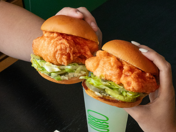 Shake Shack’s fish burger