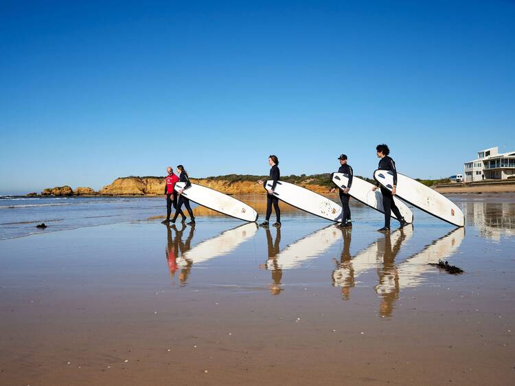 The best beaches for learning to surf in Victoria