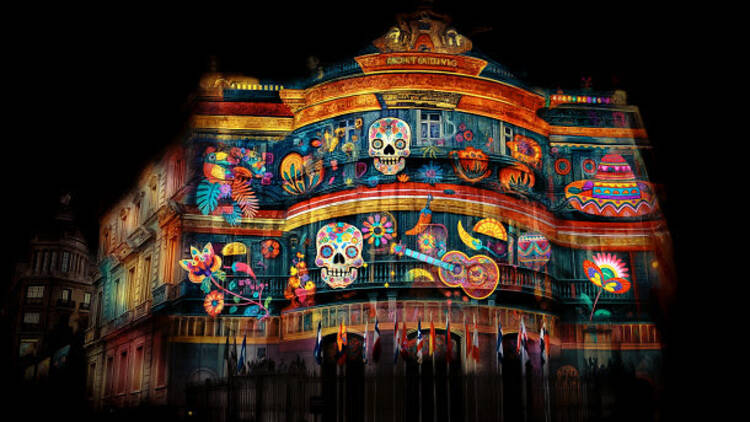 Video mapping Casa de América