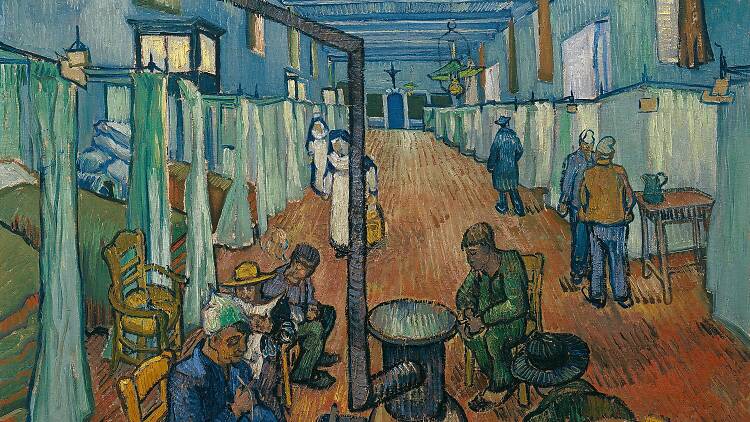 Vincent van Gogh, A Ward in the Hospital at Arles, 1889 . Image : The Swiss Confederation, Federal Office of Culture, Oskar Reinhart Collection “Am Römerholz ”, Winterthur