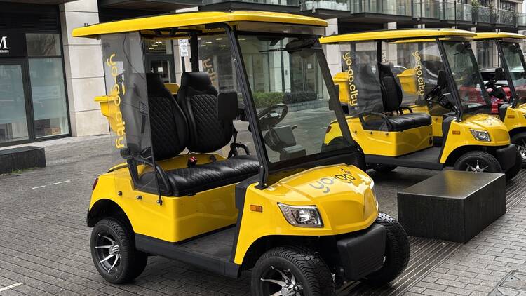 Yo-Go electric buggy in London