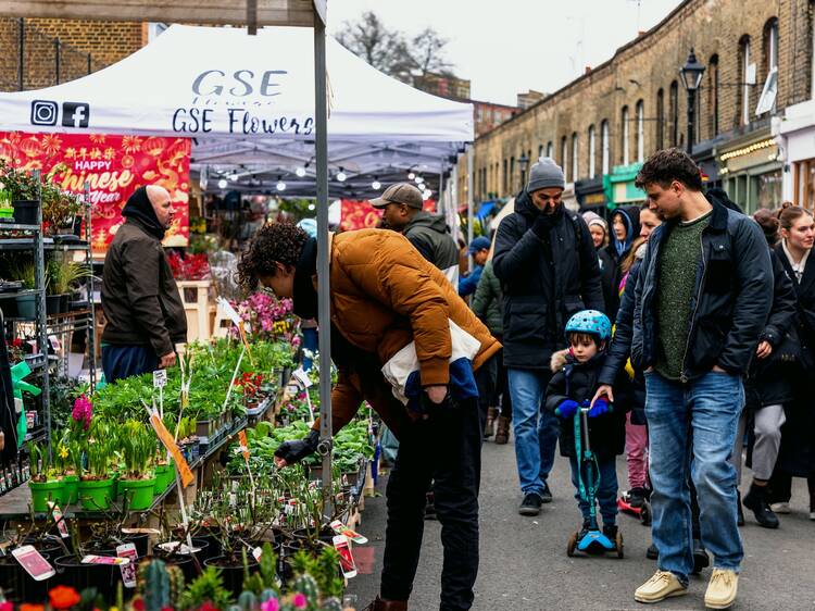 Columbia Road Flower Market