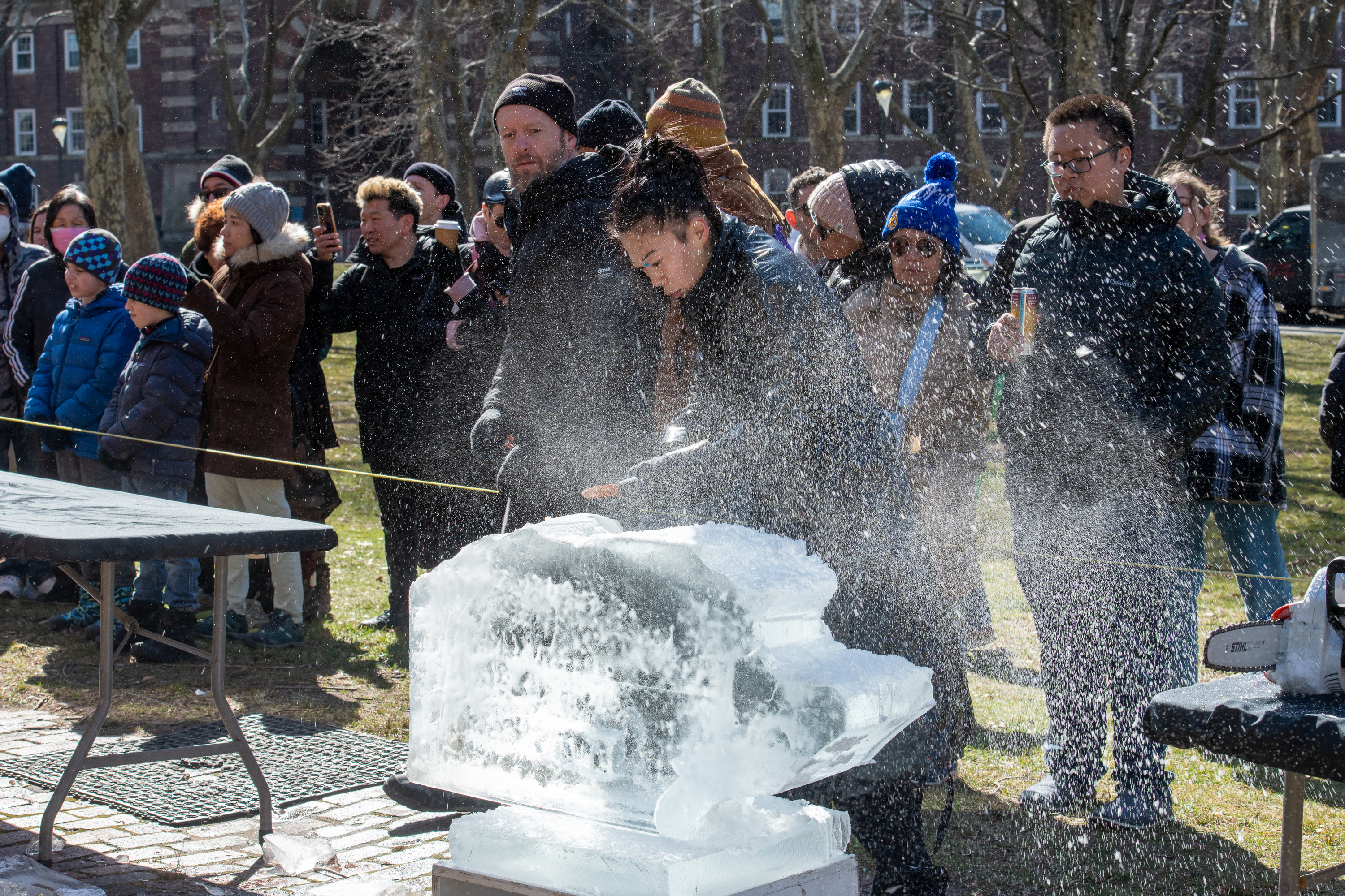 A cool ice sculpture festival is coming to Governors Island this winter