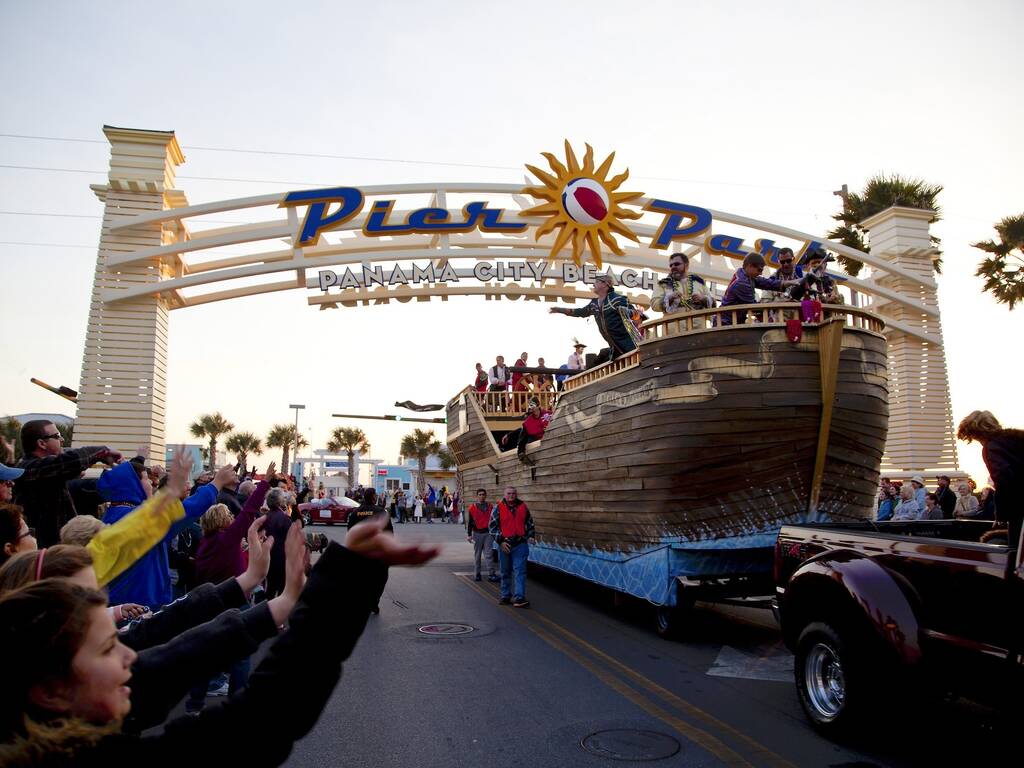 mardi gras panama city beach florida